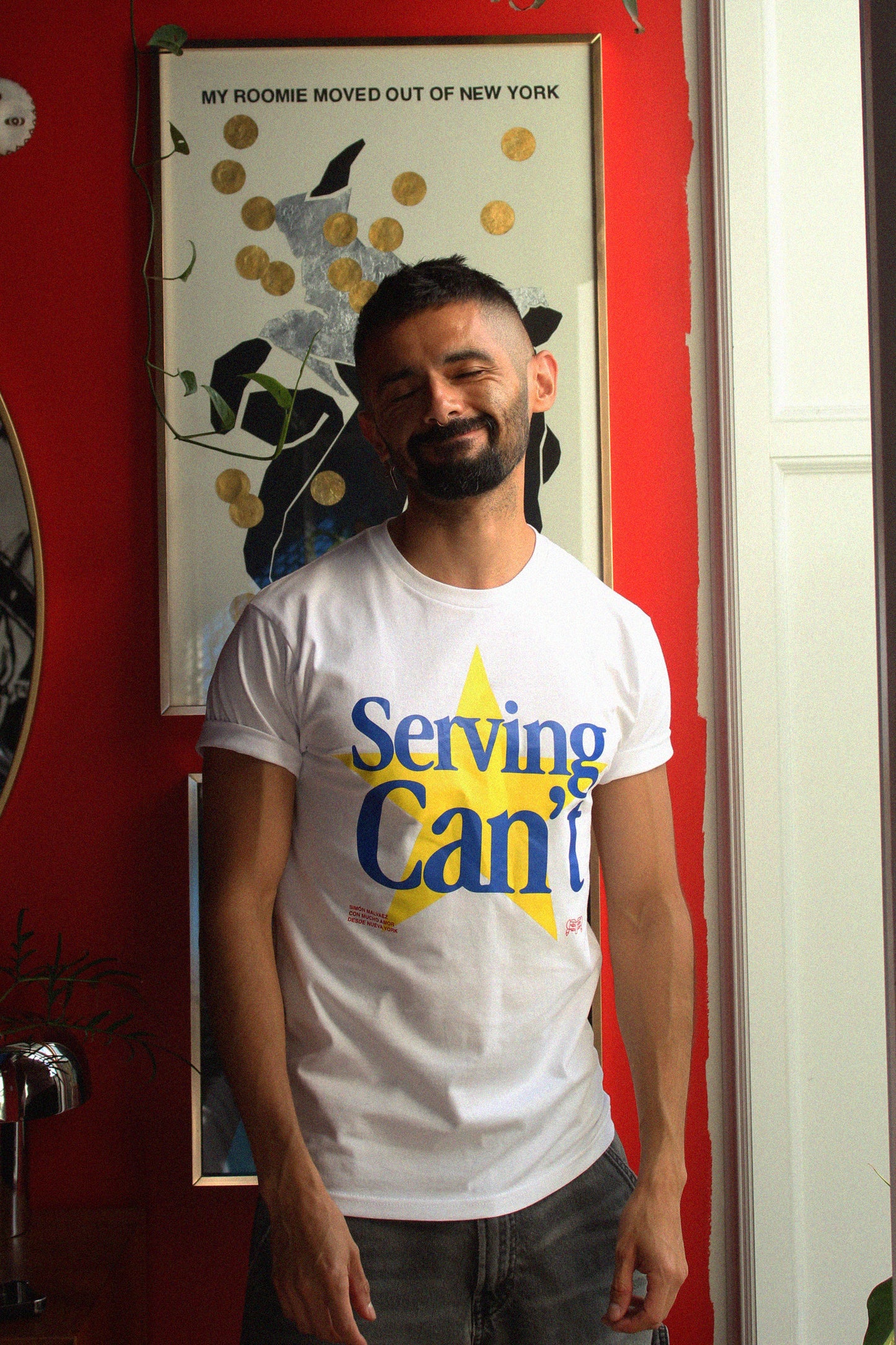 Serving Can't -Cotton Men's Tee
