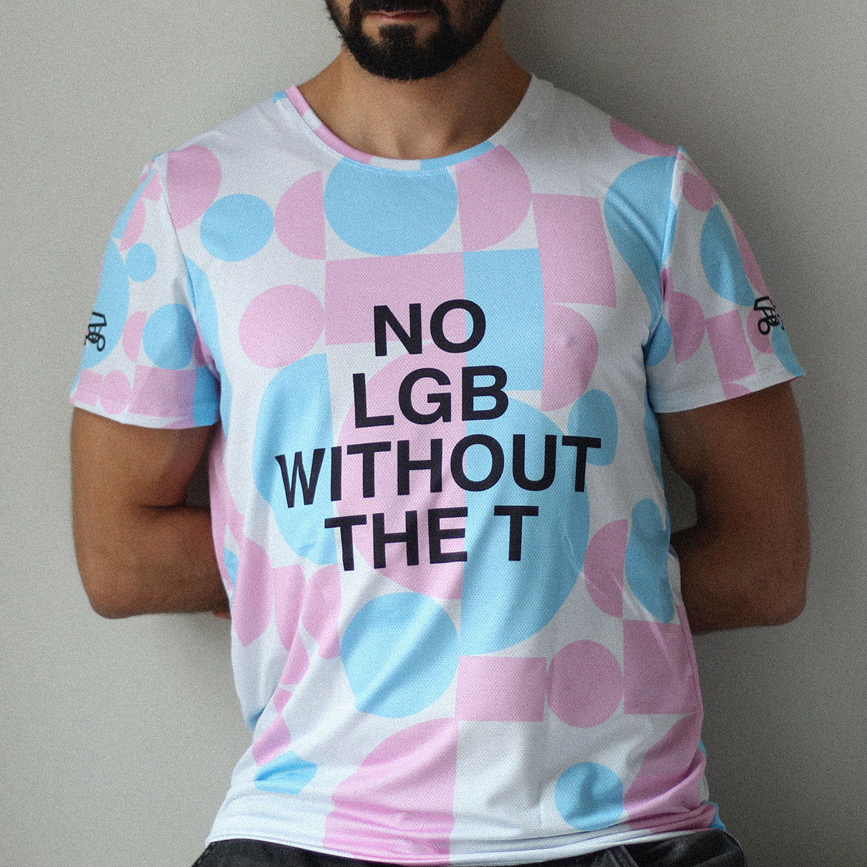 NO LGB athletic t-shirt