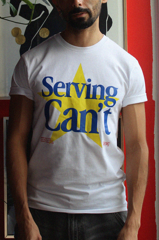 Serving Can't -Cotton Men's Tee