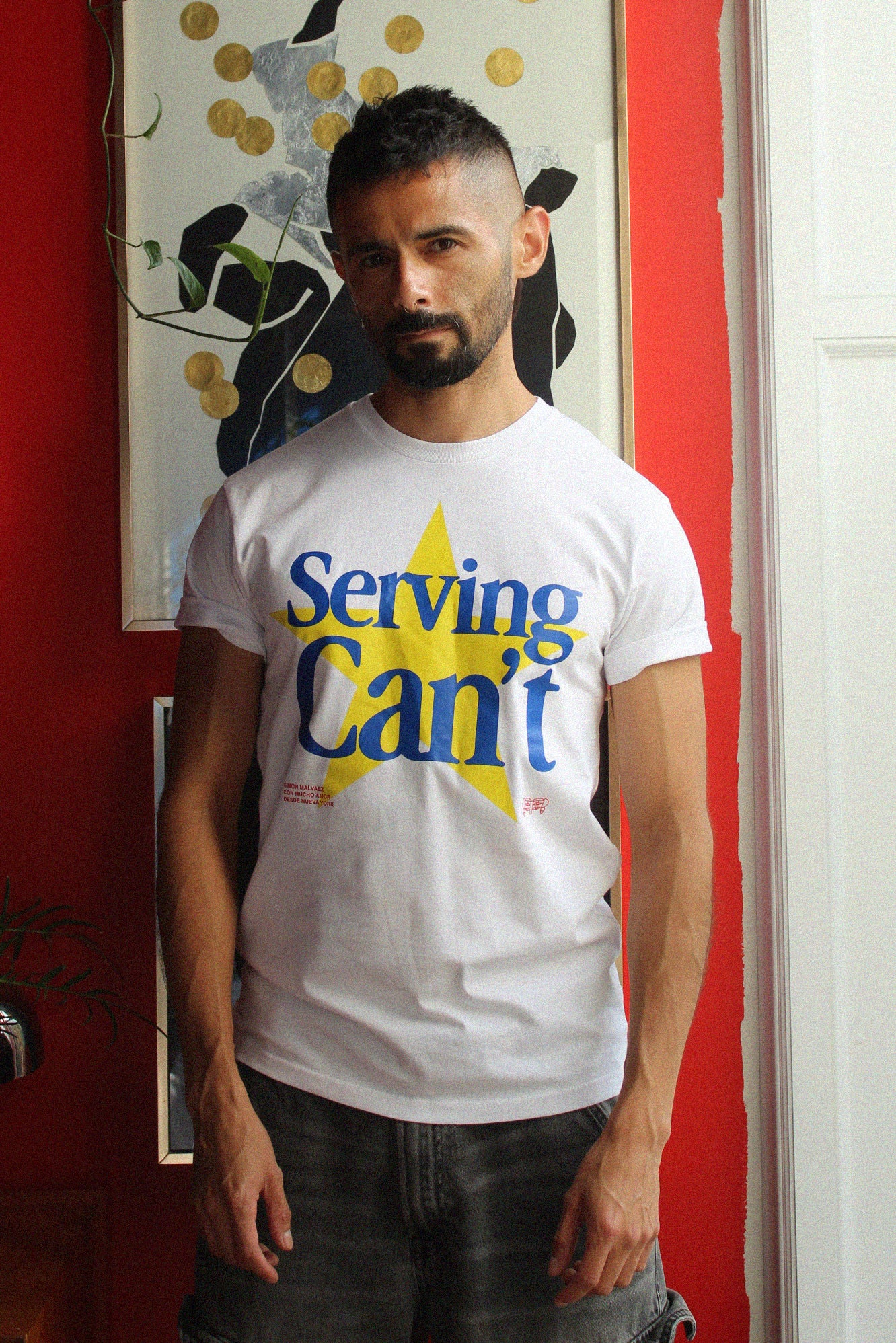 Serving Can't -Cotton Men's Tee