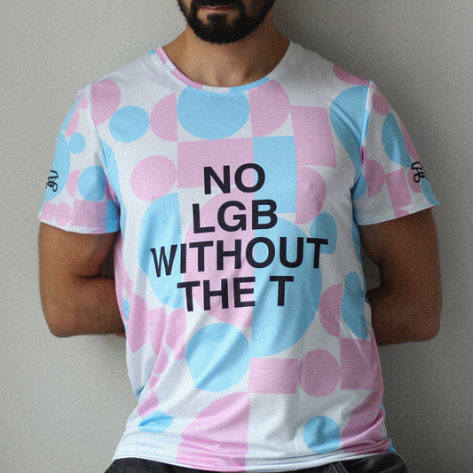 NO LGB athletic t-shirt