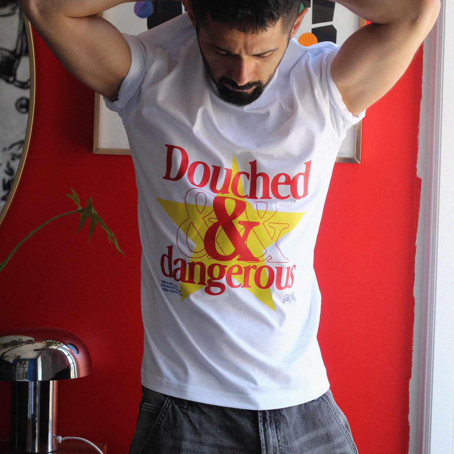 Douched T shirt