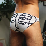 Double Vision White brief